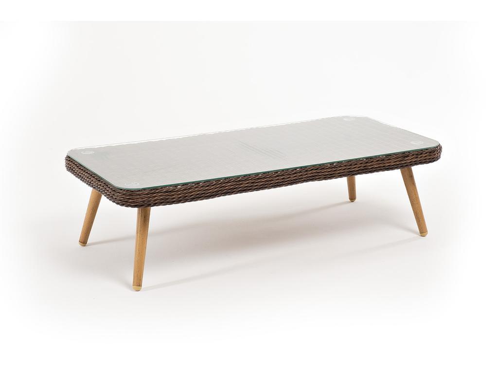 4SIS: стол садовый(коричневый)