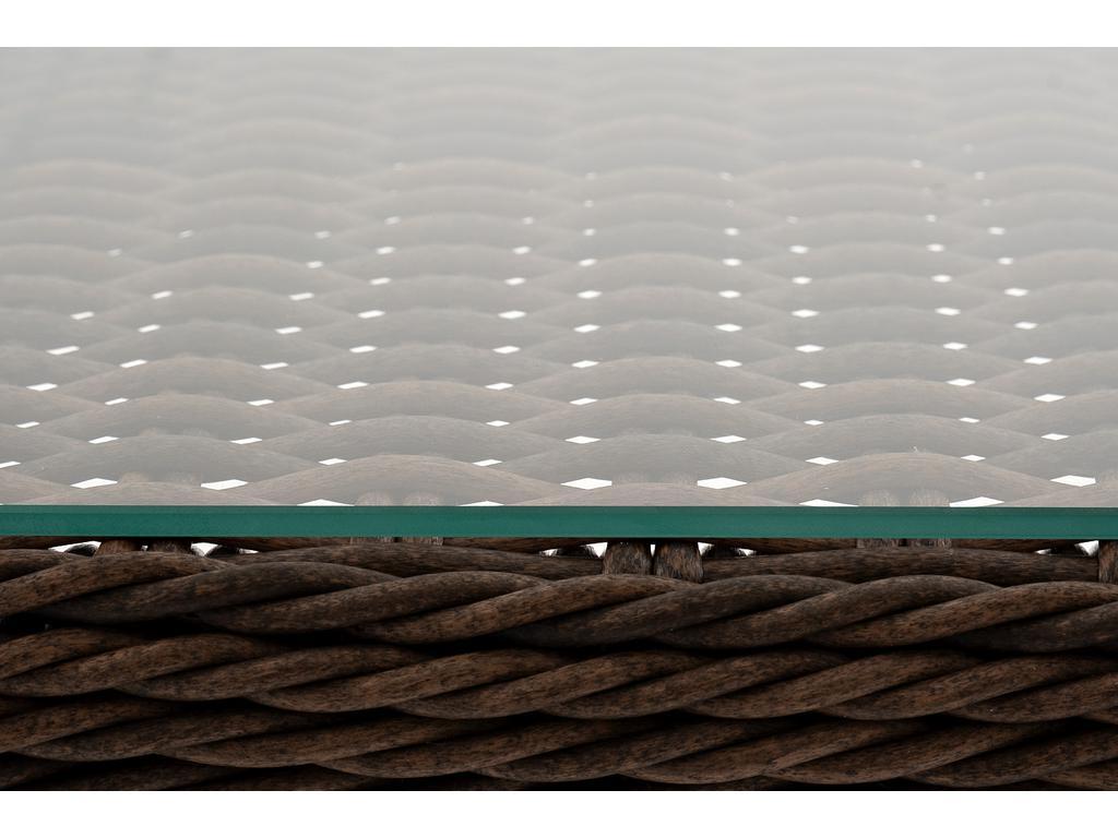 4SIS: стол садовый(коричневый)