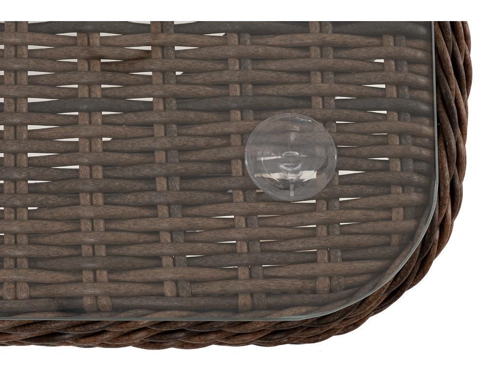 4SIS: стол садовый(коричневый)