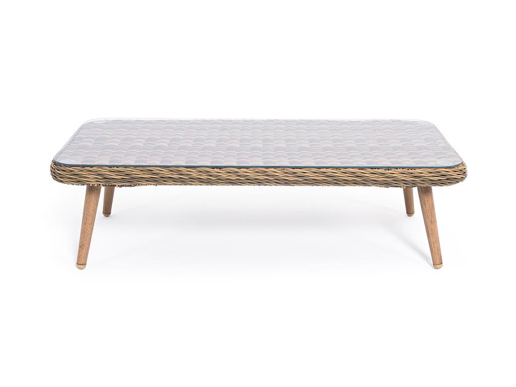 4SIS: стол садовый(соломенный)