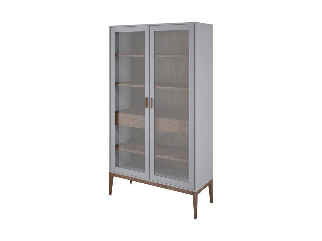 Свобода: витрина 2 дверная(серый)