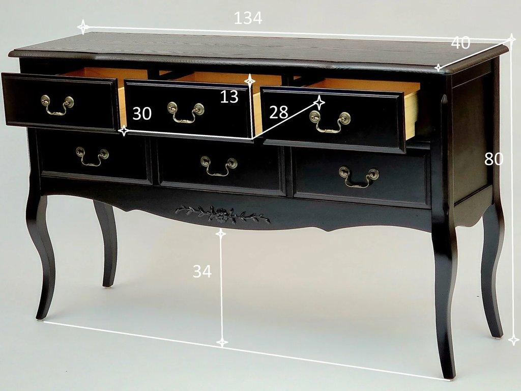 Mobilier de Maison: консоль(черный со старением)