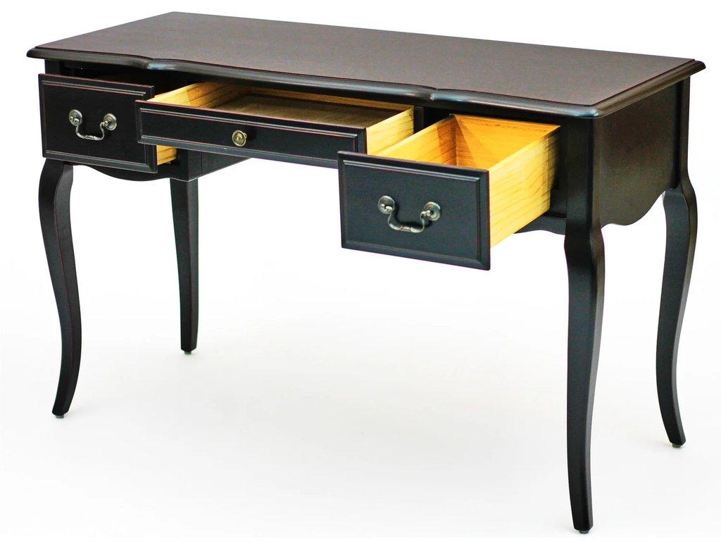 Mobilier de Maison: стол письменный(черный со старением)