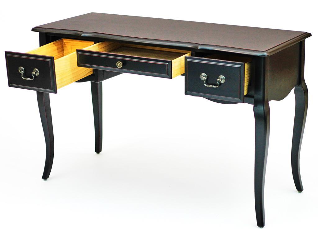 Mobilier de Maison: стол письменный(черный со старением)