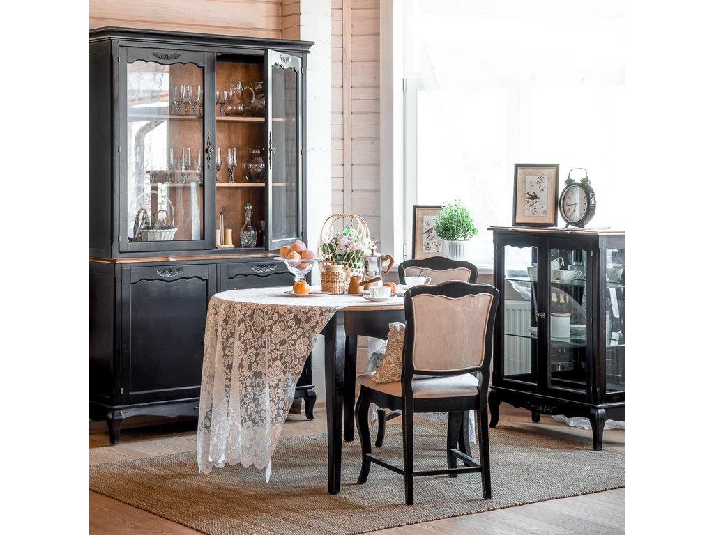 Mobilier de Maison: витрина низкая(черный)