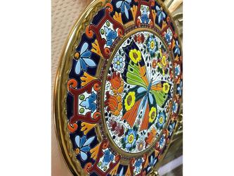 CEARCO: тарелка декоративная(золото, разноцветный)
