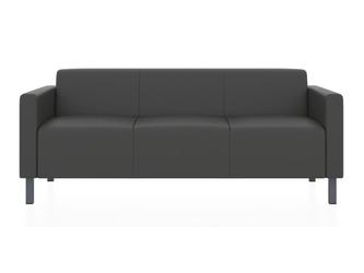 Евроформа: диван 3 местный(серый)