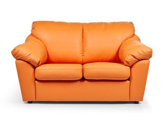 Евроформа: диван 2-х местный(оранжевый)
