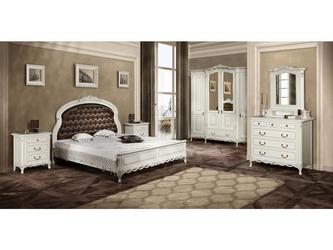 Simex: кровать двуспальная(слоновая кость)