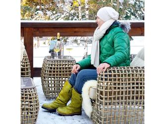 Skylinedesign: стол кофейный(WHITE MUSHROOM)