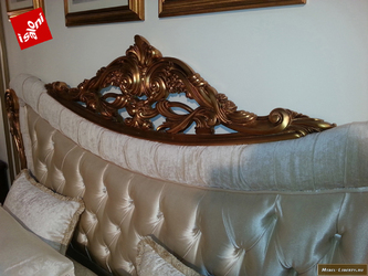 Arredo Classic: кровать двуспальная(золото)