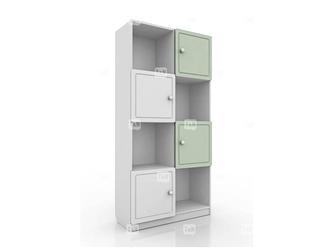 Tomyniki: шкаф книжный(белый, розовый, зеленый, беж)