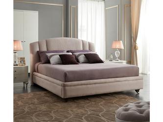 Fratelli Barri: кровать двуспальная(бежевый, белый лак)