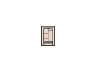 Arco Decor: шкаф 2-х дверный(беж, коричневая патина)