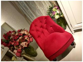 Latelier Du Meuble: кресло(красный)