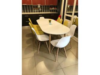 Euro Style Furniture: стол обеденный(белый)