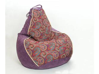 Бескаркасная мебель: кресло-мешок(фиолетовый)