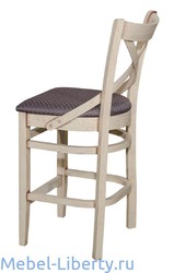 Оримэкс: стул полубарный(беленый дуб, ткань)