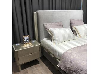 Fratelli Barri: кровать двуспальная(серебро)