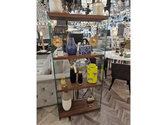 Euro Style Furniture: стеллаж(стекло, венге)