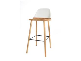 Euro Style Furniture: стул барный(бук, белый)