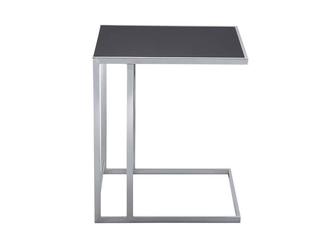 Euro Style Furniture: столик приставной(хром, черный)