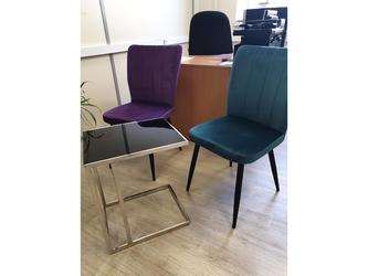 Euro Style Furniture: столик приставной(хром, черный)