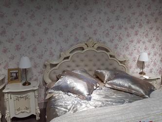 Dia: тумба прикроватная(крем, золото)