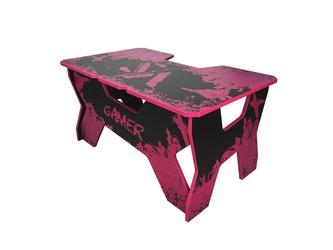 Generic Comfort: стол компьютерный(черный, розовый)