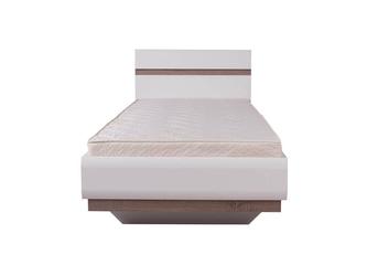 Anrex: кровать односпальная(белый, сонома)