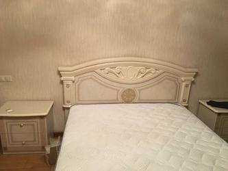 Dia: кровать двуспальная(бежевый)