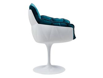 Euro Style Furniture: кресло вращающееся(белый, бирюзовый)