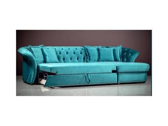 Classico Italiano: диван угловой(бирюзовый)