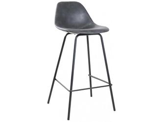 Bradex: стул полубарный(серый)