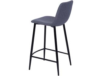 Bradex: стул полубарный(серый)