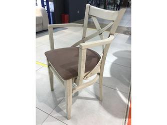 Оримэкс: стул с подлокотниками(беленый дуб)