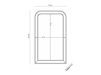 HermitageHome: зеркало навесное(золото)
