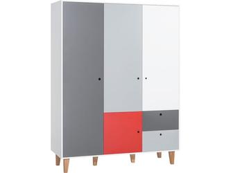 VOX: шкаф 3-х дверный(белый,графит,серый,красный)