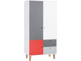 VOX: шкаф 2-х дверный(белый,графит,серый,красный)