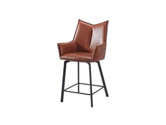 Euro Style Furniture: стул полубарный(коричневый)
