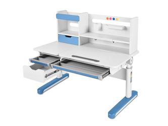 F.Desk: парта-трансформер(белый, голубой)