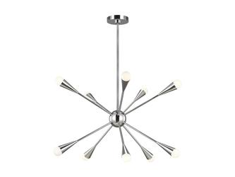 HermitageHome: люстра подвесная(серебро)