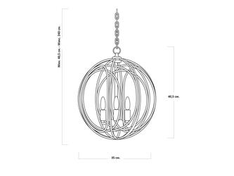 HermitageHome: люстра подвесная(золото)