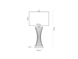 HermitageHome: лампа настольная(белый)