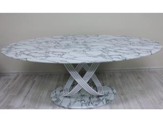 Linhai Lanzhu: стол обеденный(белый мрамор)
