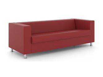 Евроформа: диван 4 местный(красный)
