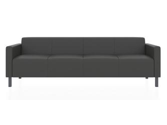 Евроформа: диван 4 местный(серый)