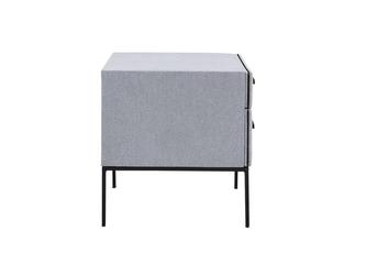 Euro Style Furniture: тумба прикроватная(серый)