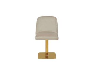 Linhai Lanzhu: стул вращающийся(светло-бежевый, золото)
