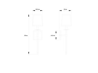 HermitageHome: бра(белый, серебро)